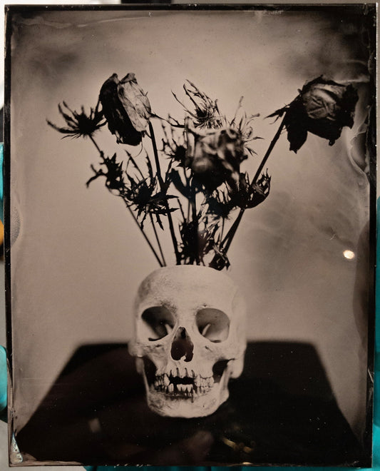 Death · 4x5 Tintype